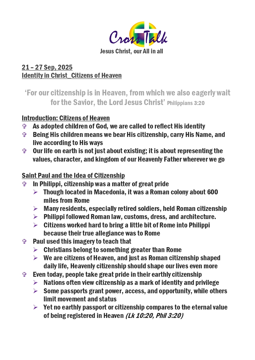 Identity in Christ_Citizens of Heaven, 21 - 27 Sep, 2025_page-0001